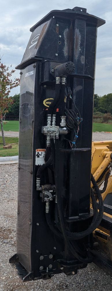 Quick Attach skid steer post driver - NW9656