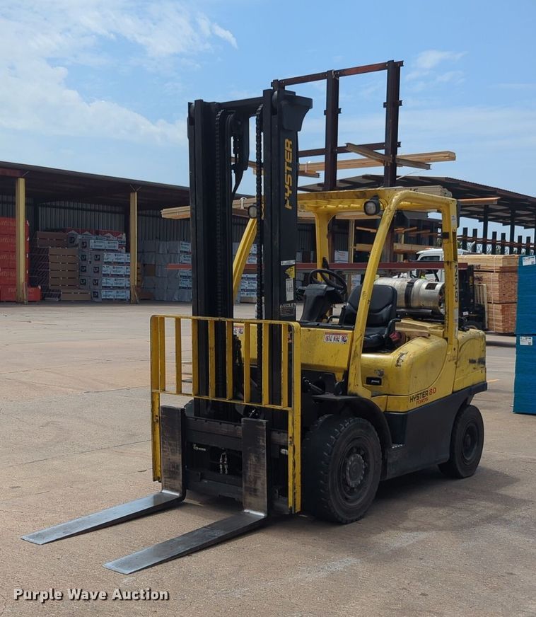 Hyster 80 forklift - NW9663