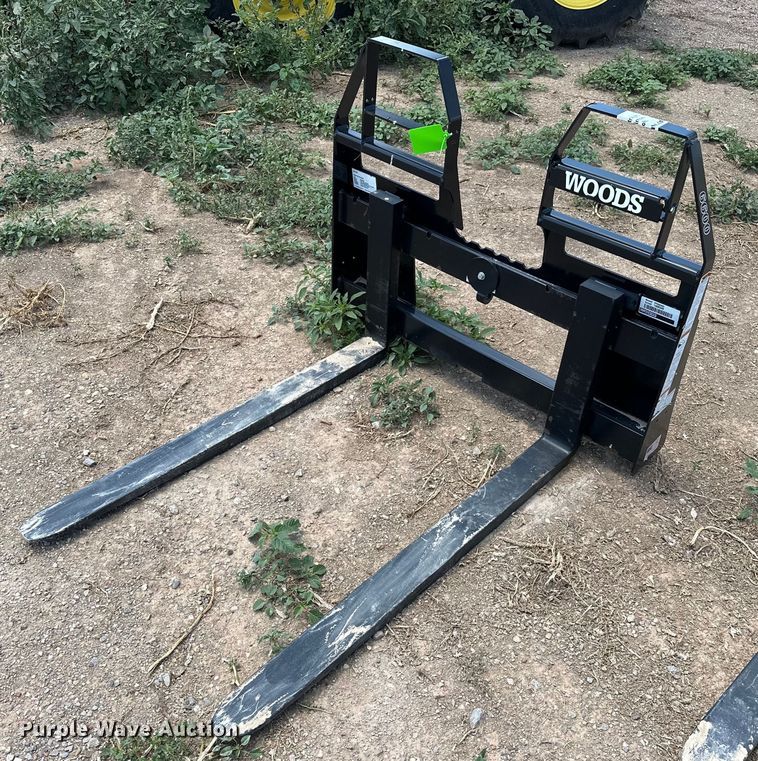 2022 Woods 6600 skid steer forks - DO7154