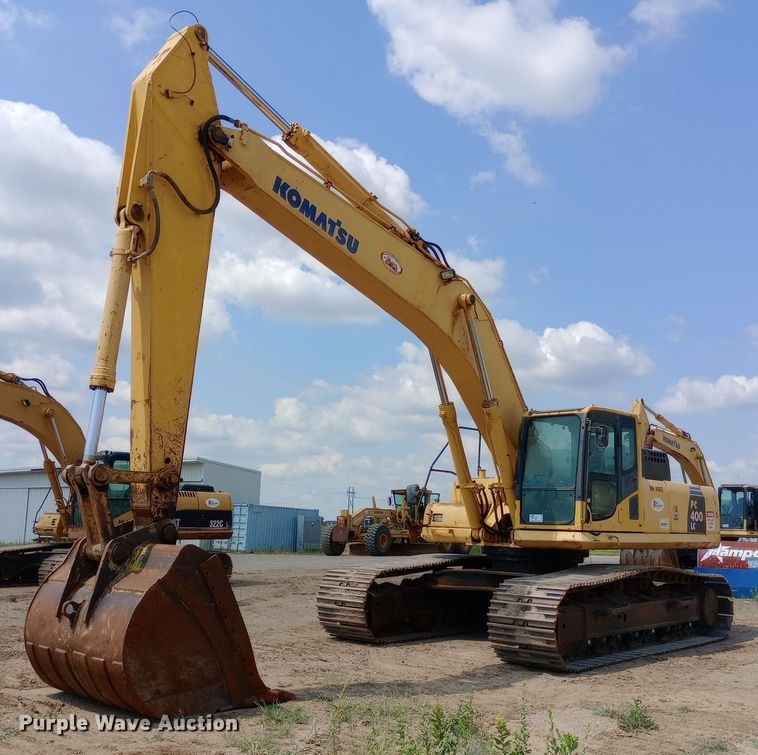 2009 Komatsu PC400LC-8 excavator - DP1280