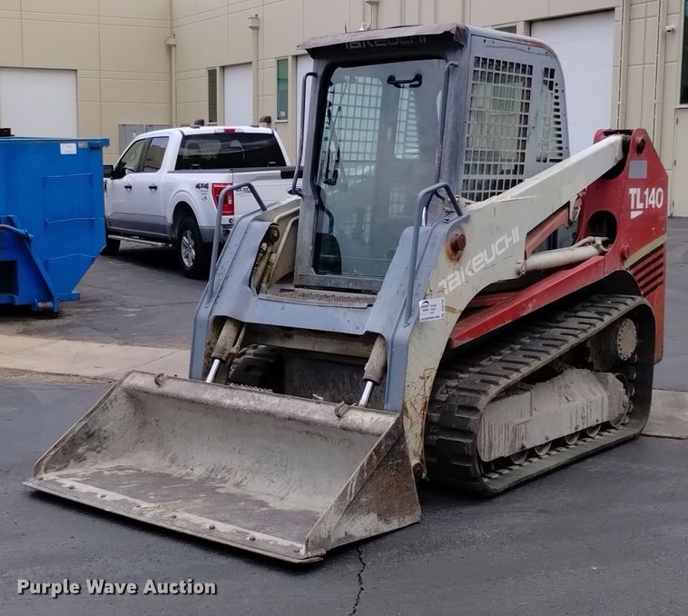 2008 Takeuchi TL140 tracked skid steer loader - DQ6166