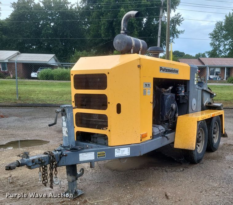 2015 Putzmeister TK70 concrete pump - DR4900