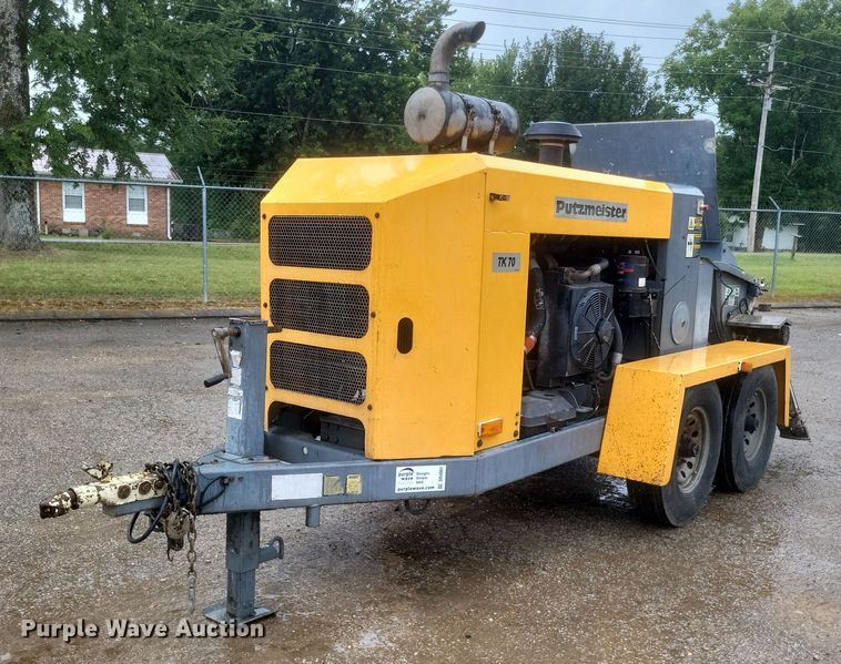 2015 Putzmeister TK70 concrete pump - DR4901
