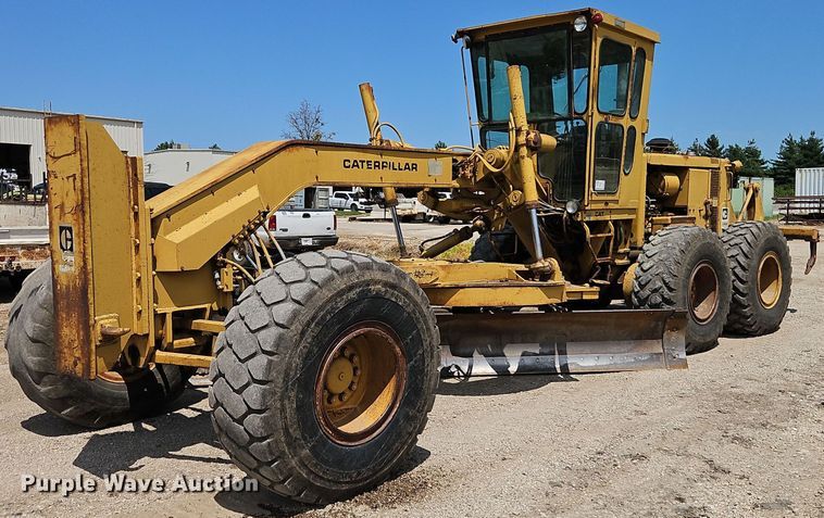 1977 Caterpillar  14G motor grader - DR8718