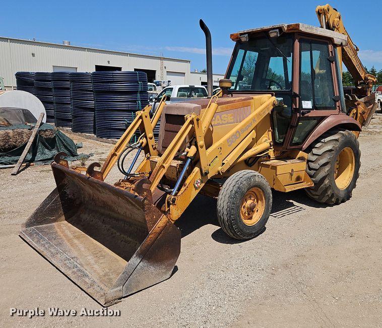 カクケン 1992 CASE 580 SUPER K LOADER BACKHOE SN: JJG0165285 - Jeff Martin