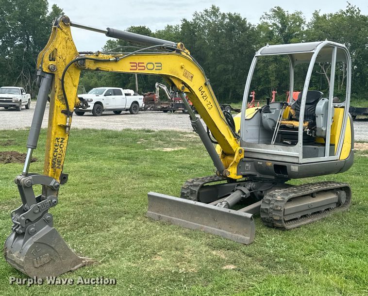 2008 Wacker Neuson 3503 mini excavator - DX0952