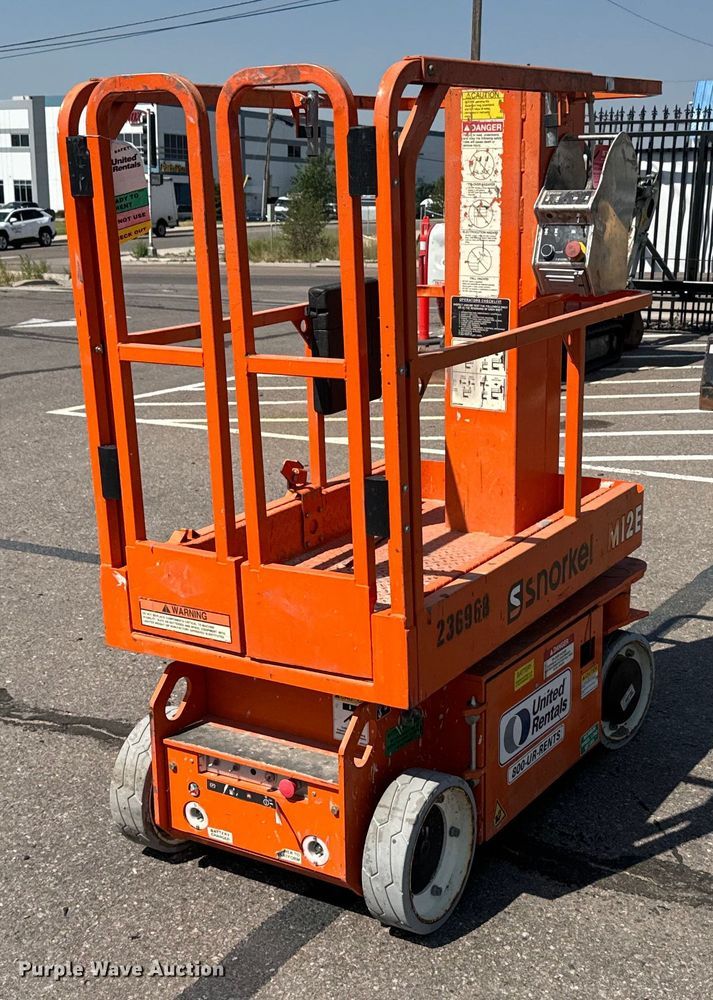 Snorkel TM12 Scissor or Vertical Lift For Sale | Purple Wave Auction