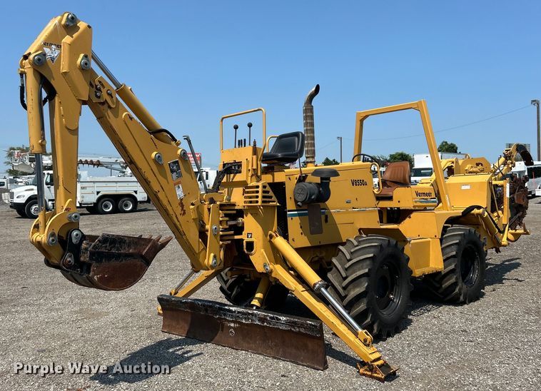Vermeer V8550A Cable Plow For Sale | Purple Wave Auction