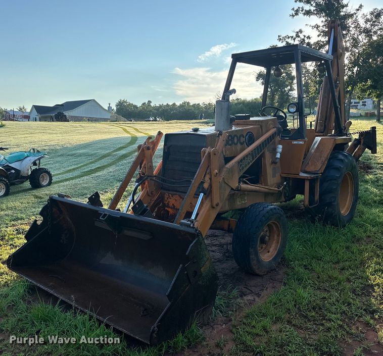 1978 Case 580C backhoe - EJ4437