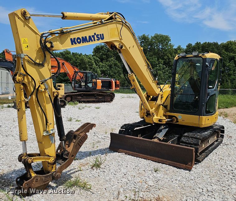 2012 Komatsu  PC88MR-8 mini excavator - EJ5796