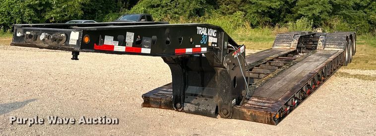 2006 Trail King  TK110HDG-533 lowboy equipment trailer - EJ6409