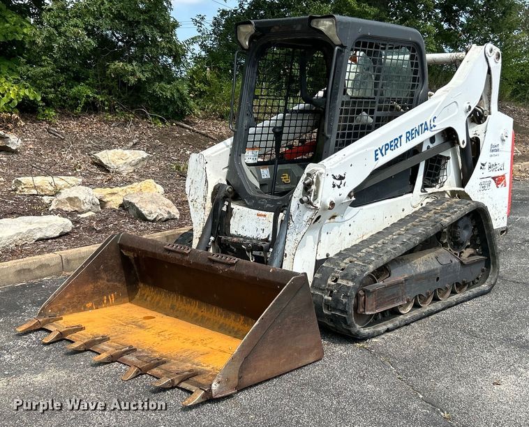2017 Bobcat T590 tracked skid steer loader - EK4927