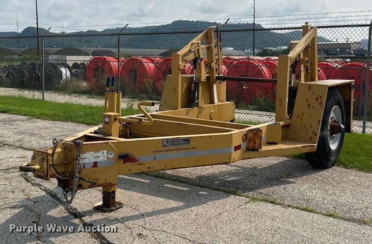 2008 Kiefer reel trailer - LR9406