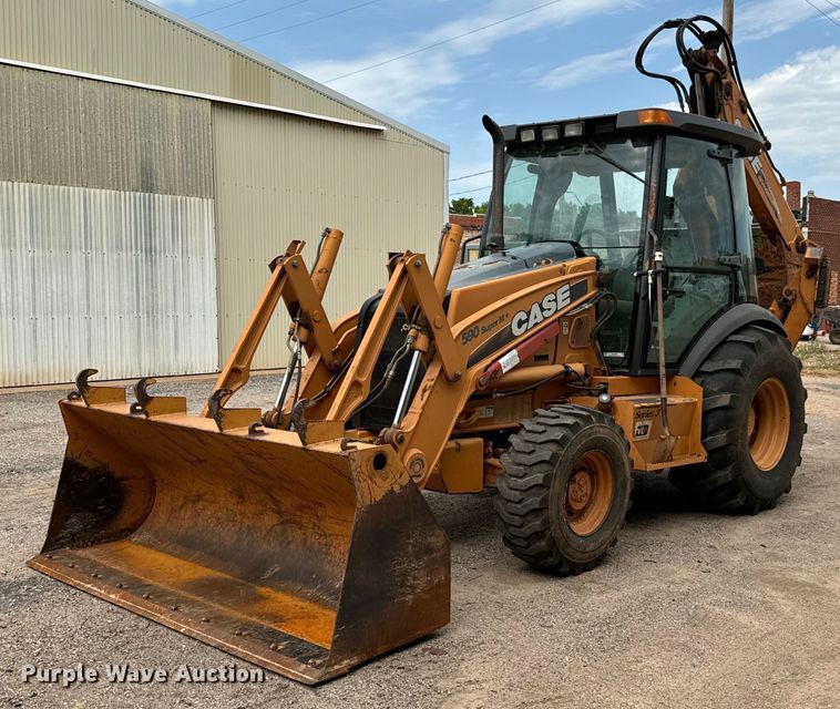 2010 Case 590 Super M+ backhoe - MU9996