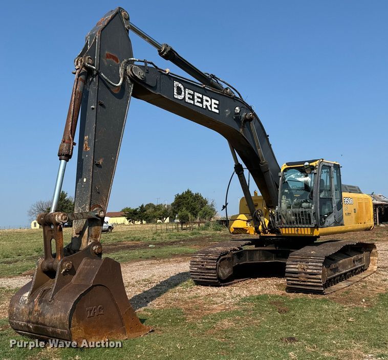 2008 John Deere 350D LC excavator - NQ9689