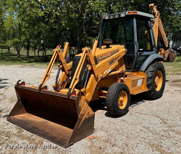 2000 Case 580 Super L Series 2 backhoe - NQ9708
