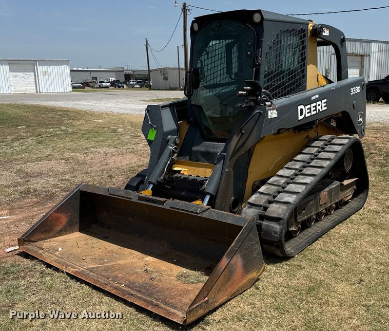 2011 John Deere 333D tracked skid steer loader - NQ9713
