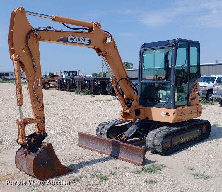 2013 Case CX55B mini excavator - NY9317
