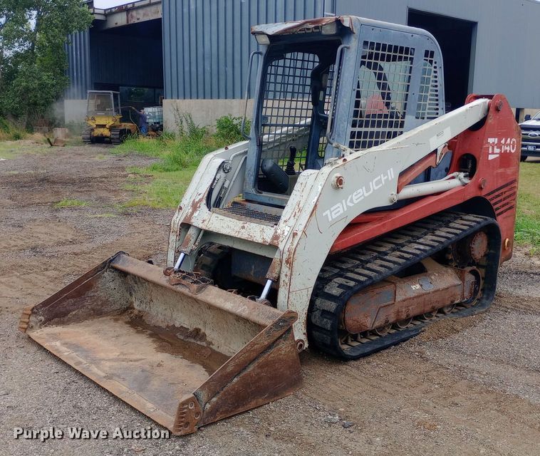 Takeuchi TL140 tracked skid steer loader - NY9333