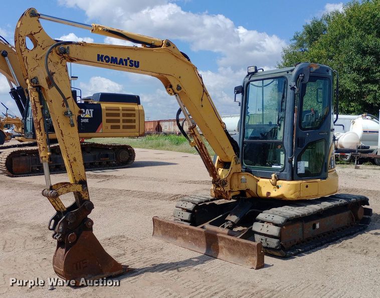 2009 Komatsu PC55MR-3 mini excavator - NY9340