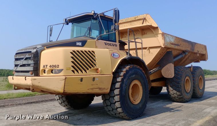 2009 Volvo A40E haul truck - NY9366