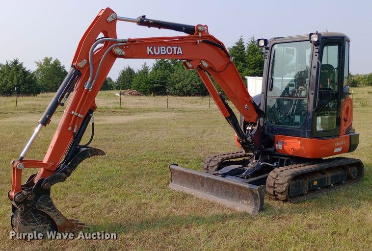 2019 Kubota KX040-4 mini excavator - NY9370