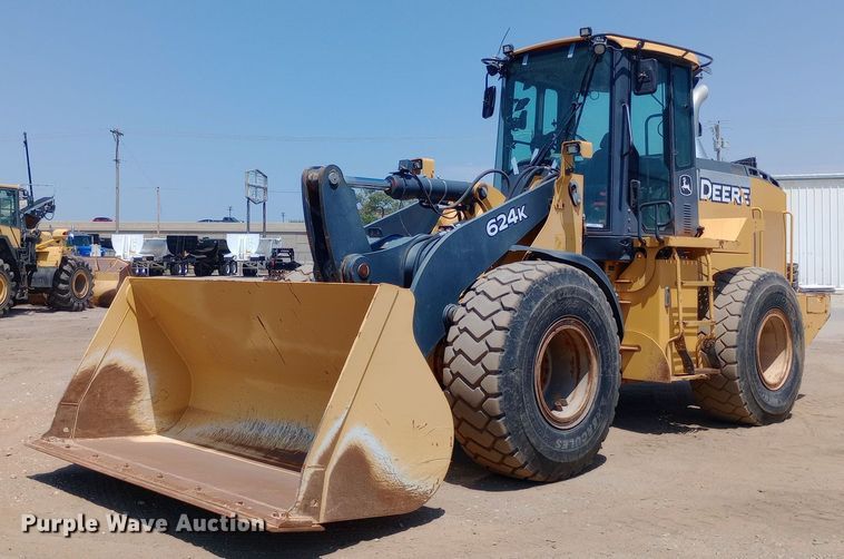 2015 John Deere 624K wheel loader - NY9389