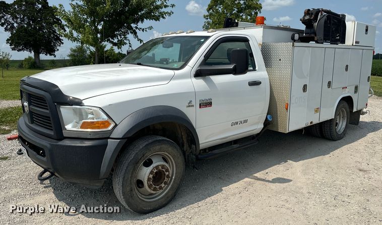 2012 Dodge Ram 5500HD utility / service truck - OF9886