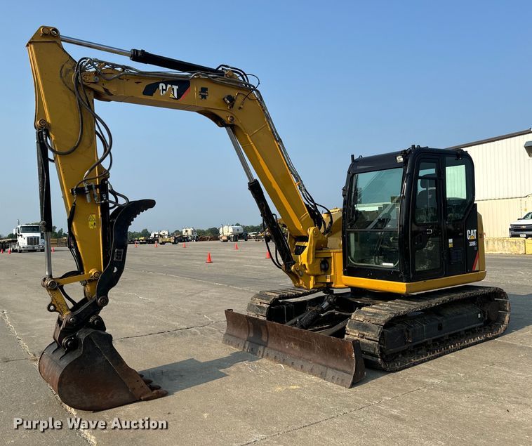 2017 Caterpillar 308E2 CR mini excavator - OF9892