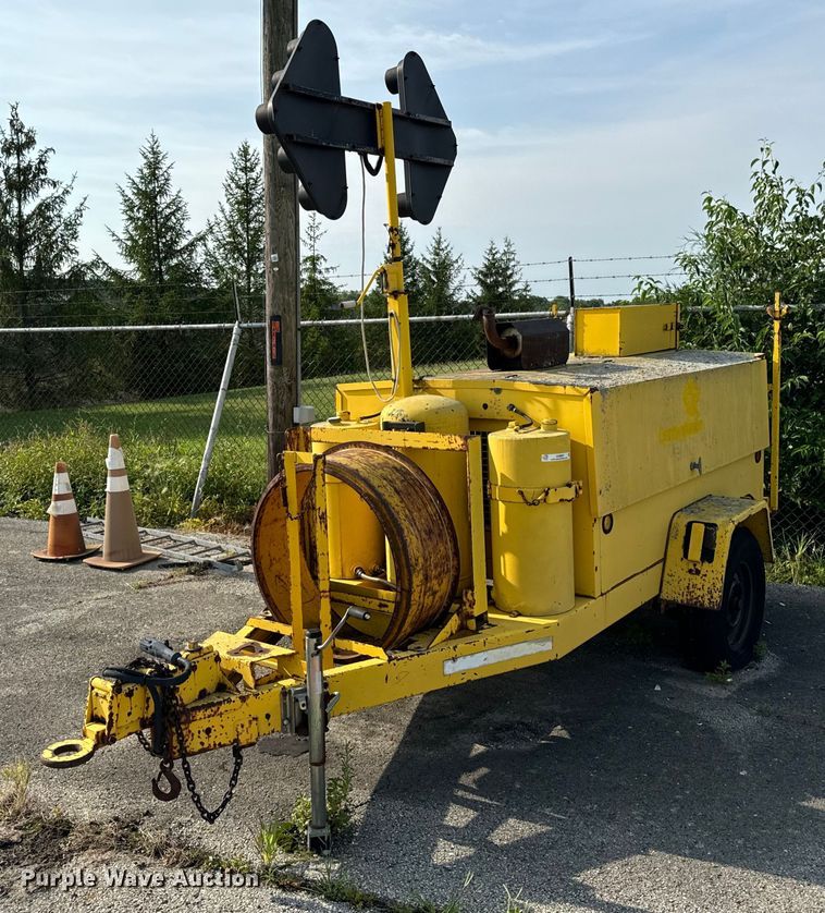 1994 Hesco 10KD manhole support trailer  - OG9607