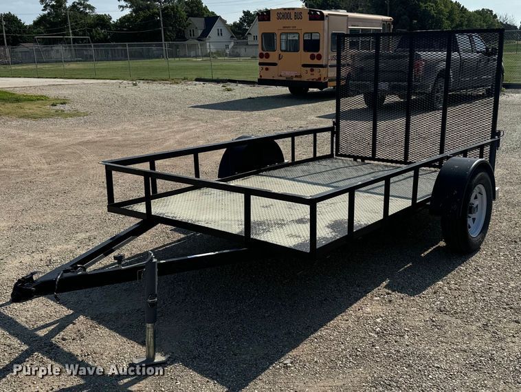 Shop built utility trailer - DX3471