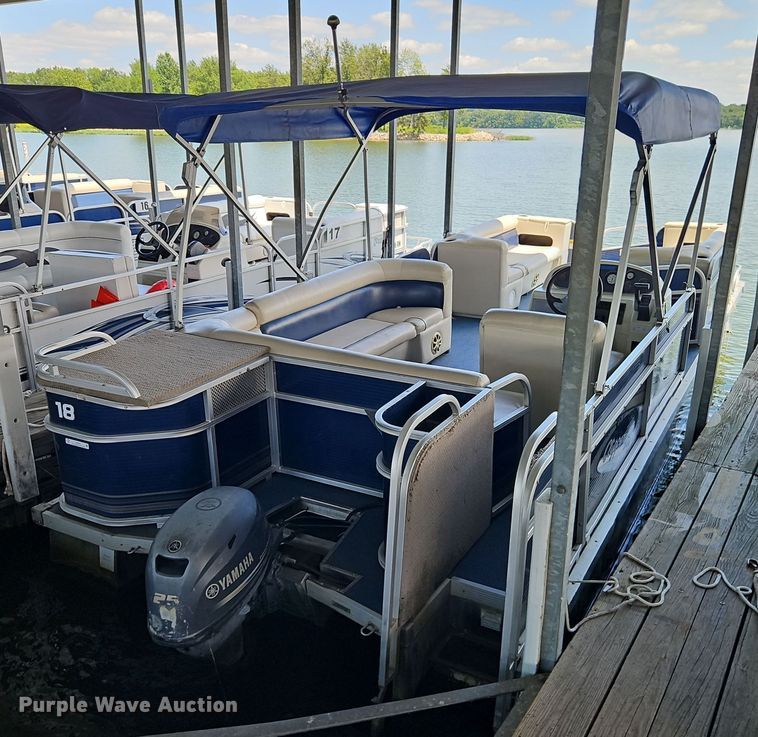 2012 Play Craft Clipper 2400 pontoon boat - EI3976