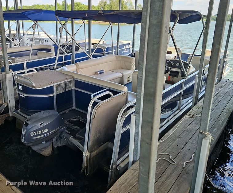 2012 Play Craft Clipper 2400 pontoon boat - EI3977