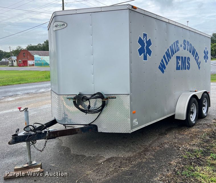 2012 Haulmark PPT7X14DT2 enclosed cargo trailer - LV9028