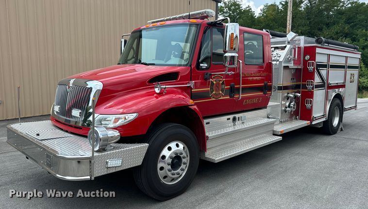2010 International  4400 DuraStar pumper fire truck - OF9884
