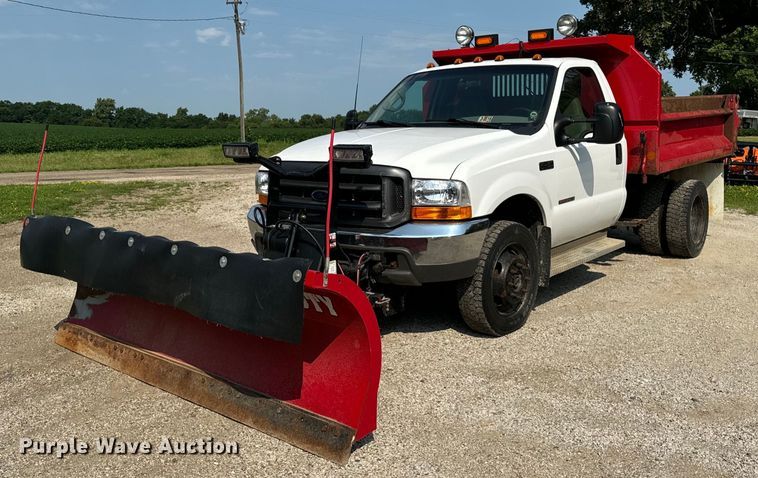 1999 Ford  F450 Super Duty XL dump truck - OG9610