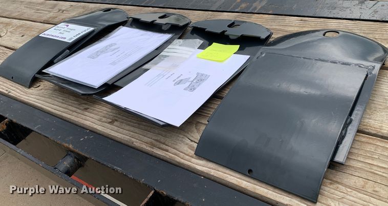 Kubota  A-696-04 skid plates - DM7950