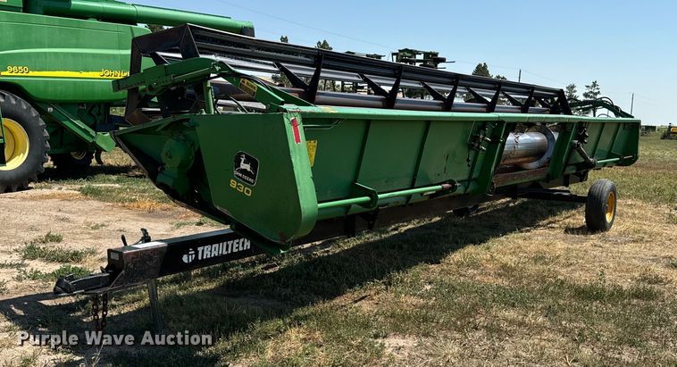 1989 John Deere 930 rigid head - DQ6928