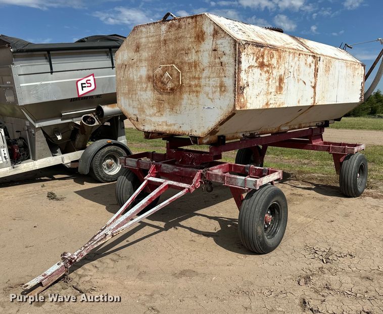 Shop built tank trailer - OM9507