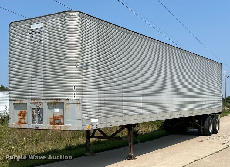 1975 Fruehauf FB9-F2-45 dry van trailer - EK5004