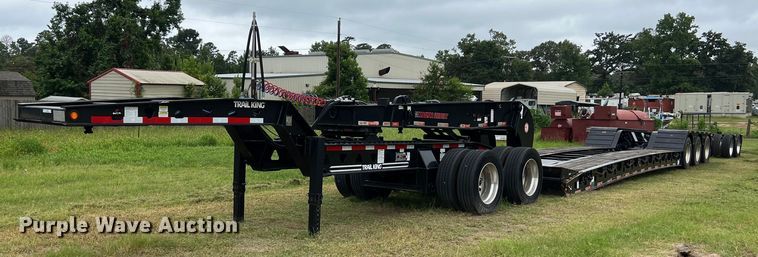 2021 Kalyn Siebert KS-HRG-3A-60T-MOD-9W lowboy equipment trailer - LU9963