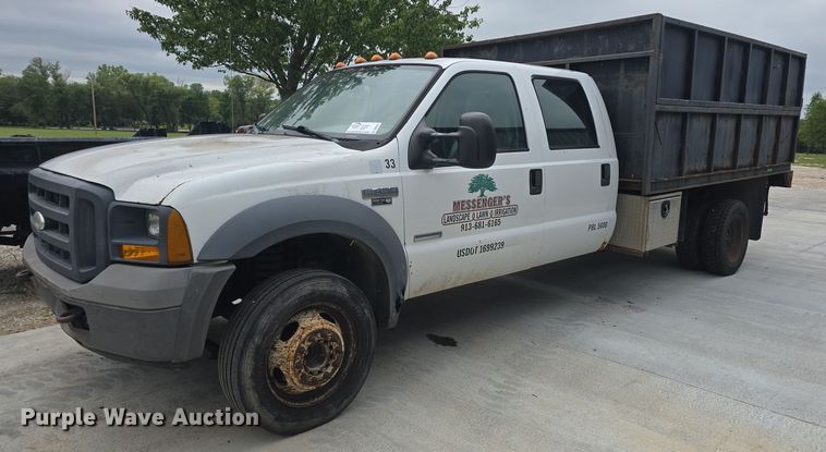 2005 Ford F450 Super Duty XL dump truck - DQ4547