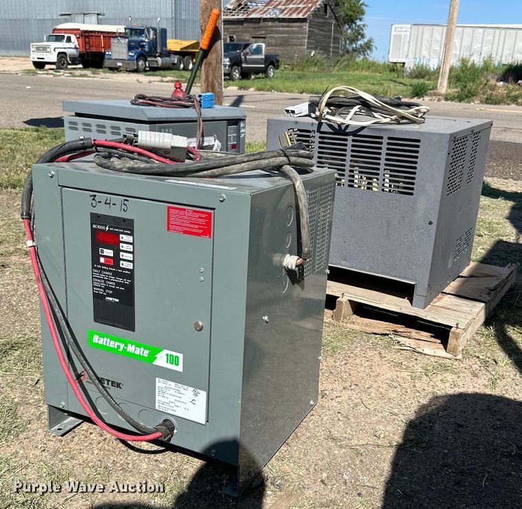 (3) forklift chargers - IB9451