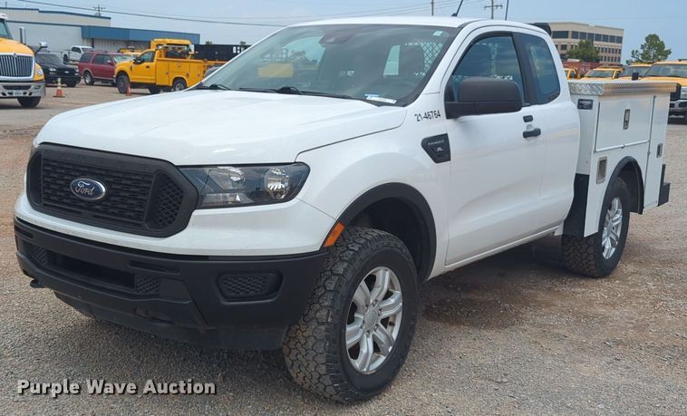 2021 Ford  Ranger  SuperCab utility bed pickup truck - NW9698