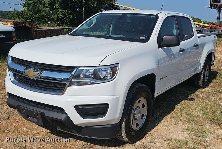 2018 Chevrolet  Colorado  Crew Cab pickup truck - NX9014