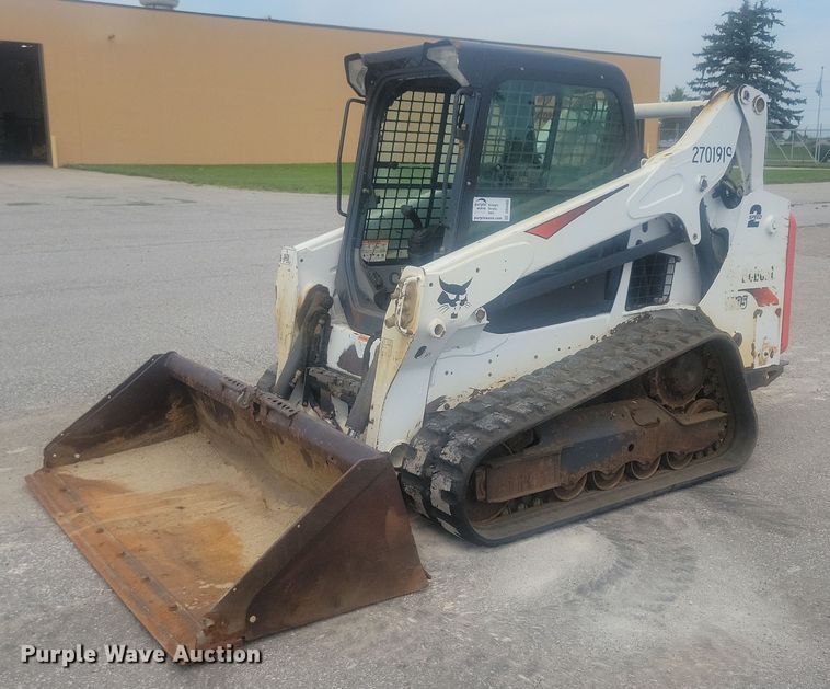 2019 Bobcat T595 tracked skid steer loader - DR4402