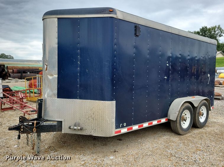 2012 Doolittle enclosed cargo trailer - DR4424