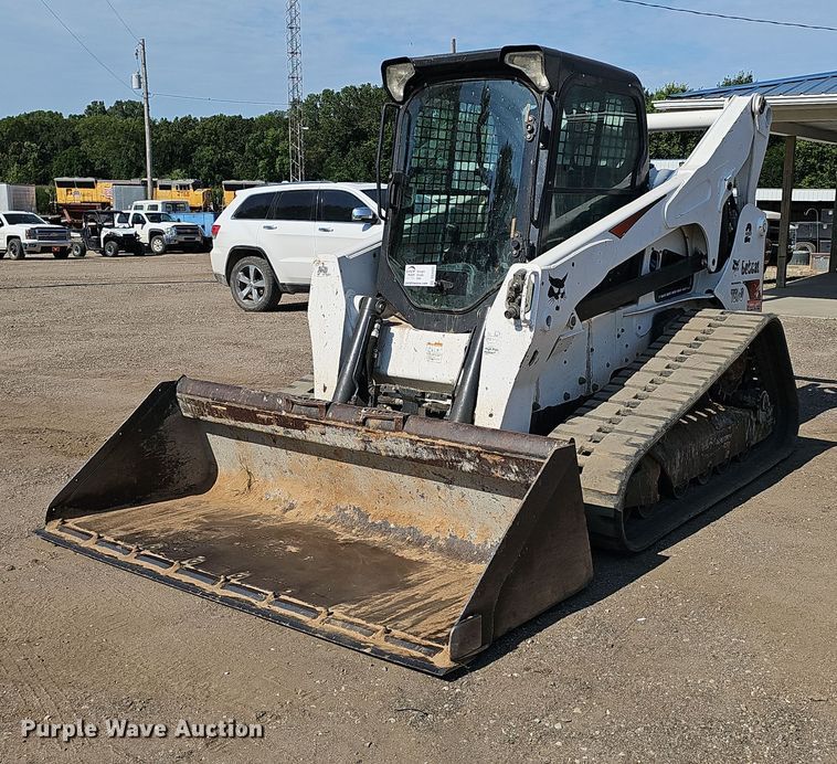 2018 Bobcat T870 tracked skid steer loader - DS4655