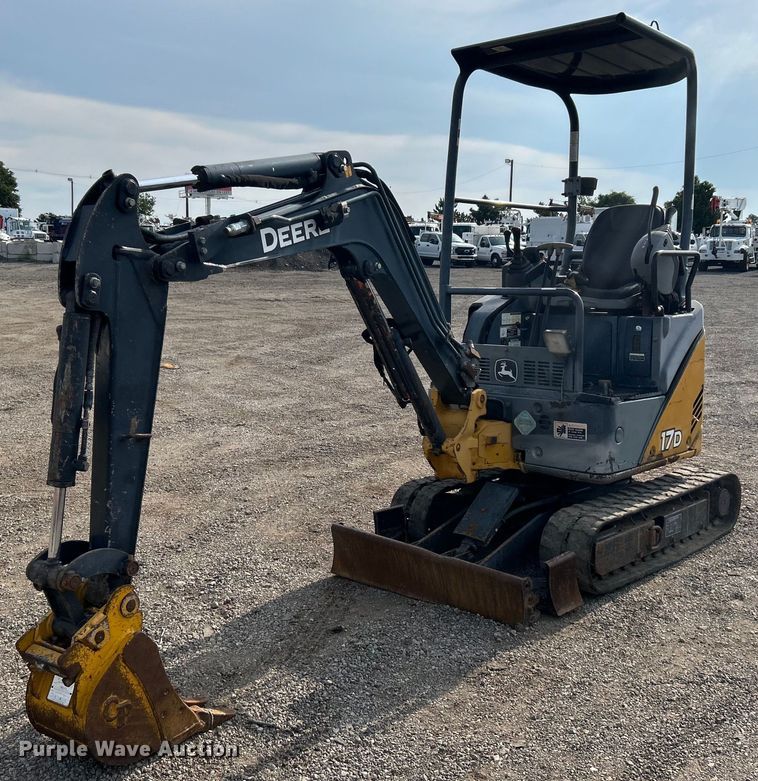 2010 John Deere 17D mini excavator - EG0888
