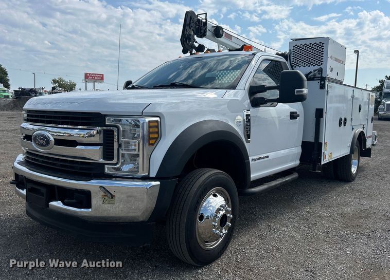 2019 Ford F550 Super Duty utility / service truck - EG0917